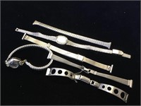 6- metal straps for ladies  watches