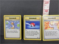 3-1999/2000 TRAINER POKEMON CARDS