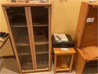 STEREO CABINETS, END TABLE, FLAT SCREEN TVCABINET