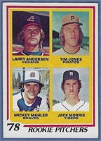 1978 Topps #703 Jack Morris RC Detroit Tigers