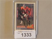 Autographed Mike Croel Rookie Card - Denver Bronco