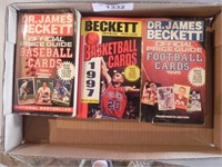 Beckett Sports Card Guides - lot of 3