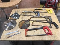 Saw Blades, Saws, Etc.