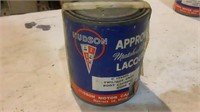 Vintage Hudson Approved Lacquer Can Twilight Gray