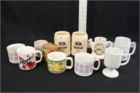 COFFEE MUGS AND STEINS