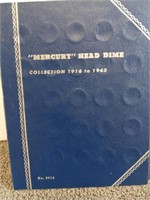 Mercury Dime 1916-1945 Collection Book