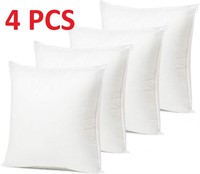 4 PCS 16X16 IN ORANIFUL PILLOW INSERTS