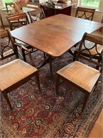 Sheraton Dining Table w/6 Chairs