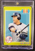 Derek Jeter Numbered 99/99 Baseball Card
