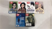 Seinfeld and Stephen King TV guide lot