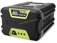 Kobalt $148 Retail Battery 80-Volt