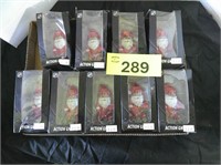 (9) Action Gnome Team Ornaments