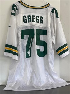 Green Bay Packers Signed Forrest Gregg Jersey