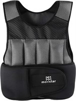 Weighted Vest, 17lb Weight Vest with Reflective St