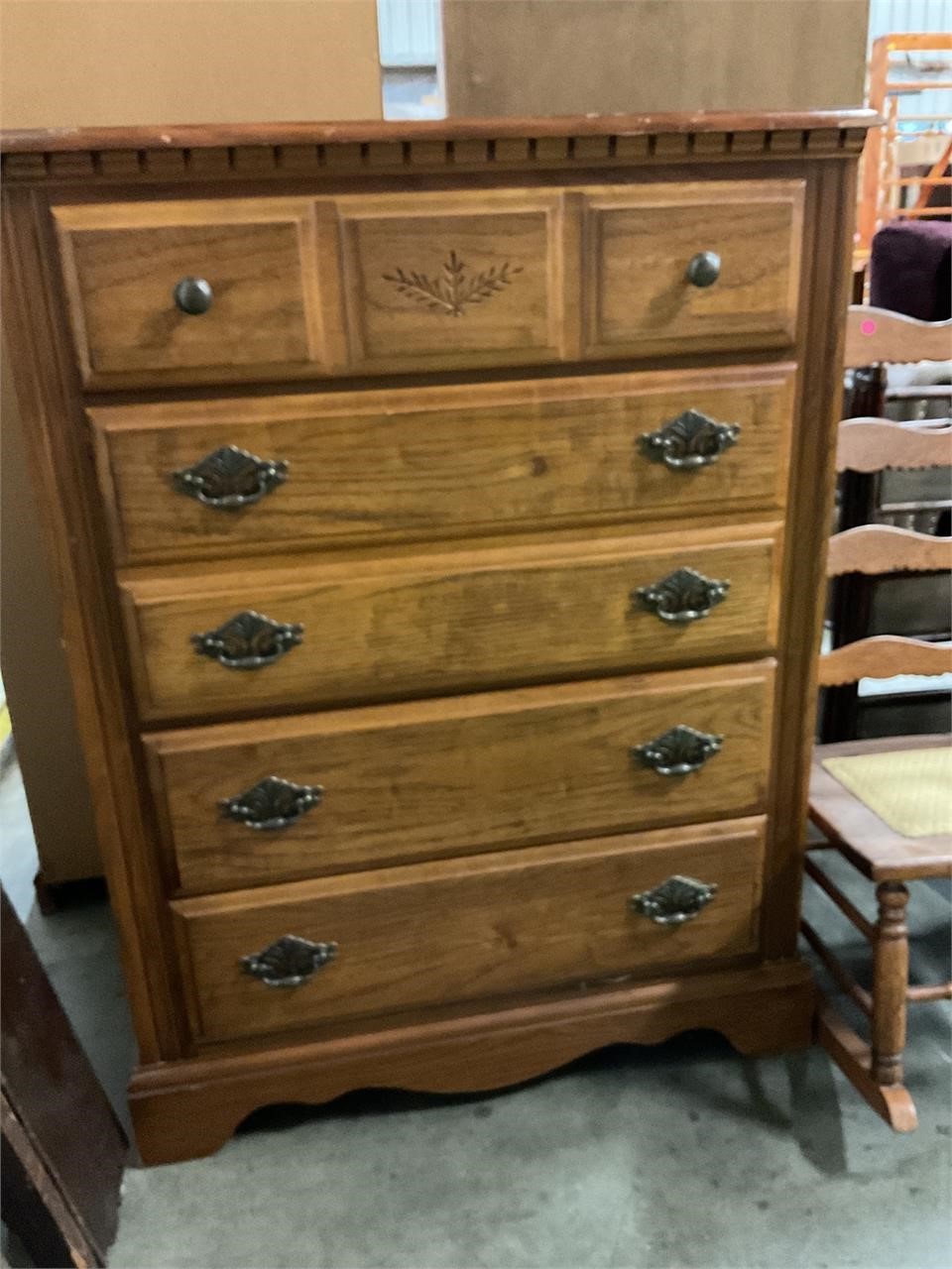 Broyhill 4 drawer wood  chest