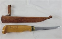 Fixed Blade Filet Knife w/Sheath