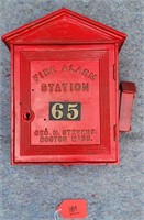 George Stevens Fire Alarm Box