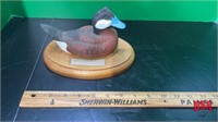 Ruddy Duck on a Plaque