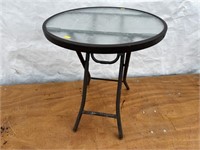 Circular Patio Side Table