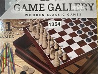 GAME GALLERY WOODEN CLASSIC GAMES