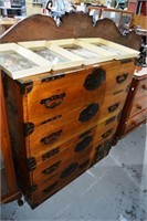 Antique Japanese chest on chest
