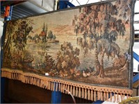 Vintage hanging tapestry