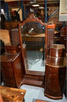 Antique mahogany dressing table