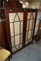 Antique mahogany bookcase,
