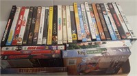 Box of 33 Assorted DVDs