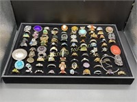 MORE THAN 100 RINGS WITH GREAT VARIETY OF STYLES