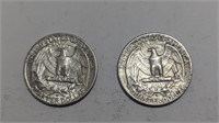 Silver 1964 Quarter (2)