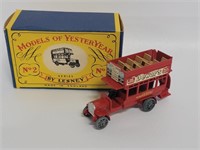 Vintage Lesney Models of Yesteryear No. 2 w/Box
