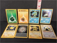 LOT OF 8 POKEMON CARDS