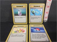 4-1999 POKEMON FIRSTGENERATION TRAINER CARDS