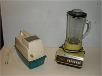 Vintage Waring Blender & Oster Ice Crusher