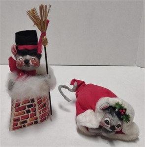 Annalee Christmas Mice Dolls (3" - 9" Tall)