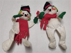 Annalee Christmas Snowman Dolls (9" Tall)