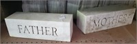 MOTHER / FATHER MARBLE ? STONES