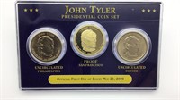 John Tyler Presidential Dollar Coin Set