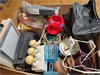 Box of Miscellaneous Household Items