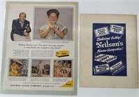 Neilson's & Kodak Advertising