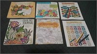 Six Unused Colouring Books
