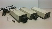 Three RCA Security Cameras Untested