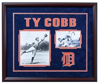 Ty Cobb signed Photograph