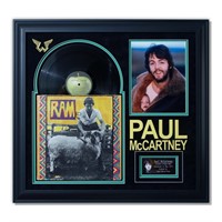 Paul McCartney signed Ram album