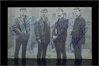 The Beatles Signed Black/White Postcard