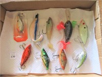 Group of Fishing Lures