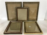 Collection of vintage wood frames