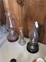 (3) Oil Lamps