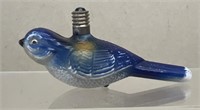 Vintage Christmas bird bulb
